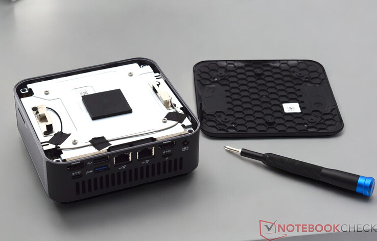 Geekom GT1 Mega with open underside