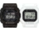 The black GW-5000U variant will feature a matte black body, while the other variant will feature a white body with a black display. (Image source: Great G-Shock World)