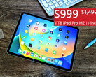 The whole 2022 iPad Pro M2 line-up is discounted at Best Buy. (Image source: Florian Schmitt / Notebookcheck - edited)