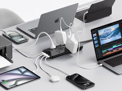 The upcoming Anker 12-in-1 power strip is similar to the brand’s older USB Power Strip (above). (Image source: Anker)